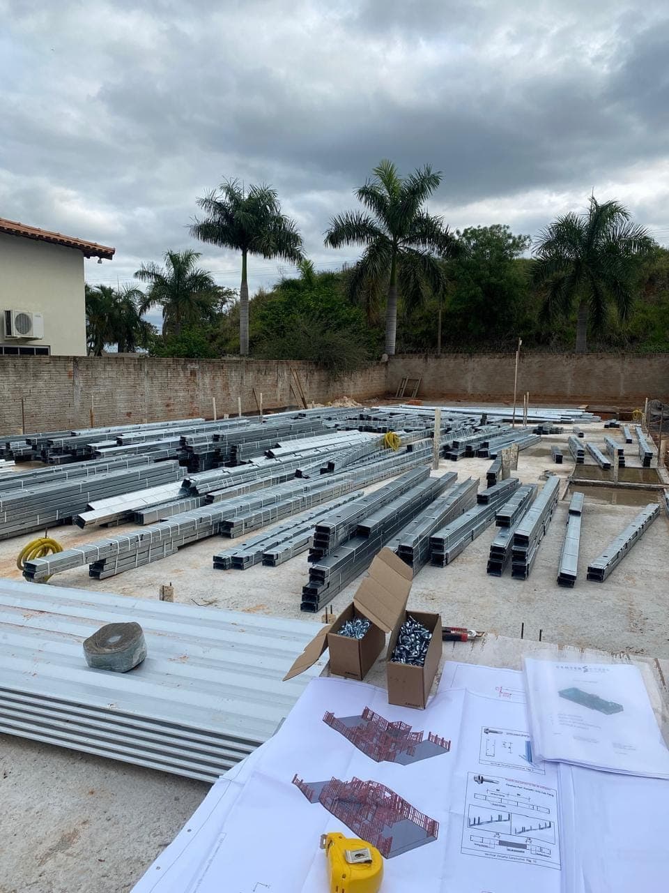 Kit Steel Frame e projeto executivo em Panorama/SP